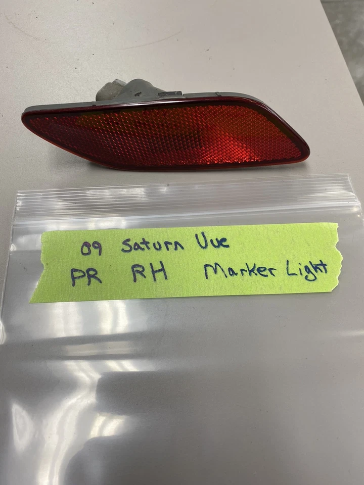 CHEVROLET CAPTIVA SATURN VUE LUZ MARCADORA LATERAL TRASERA DERECHA OEM PASAJERO Foto 1 de 1