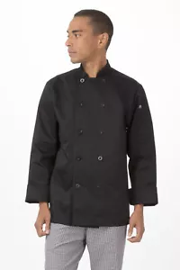 Chef Works Unisex Bastille Chef Coat (BAST) - Picture 1 of 2