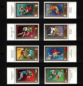 OPC 1972 Hungary Soccer Airmail Set Sc#C316-C323 MNH 49496 - Picture 1 of 1