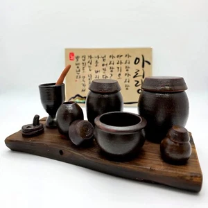 Set di utensili da cucina tradizionali coreani in miniatura Onggi - Foto 1 di 14