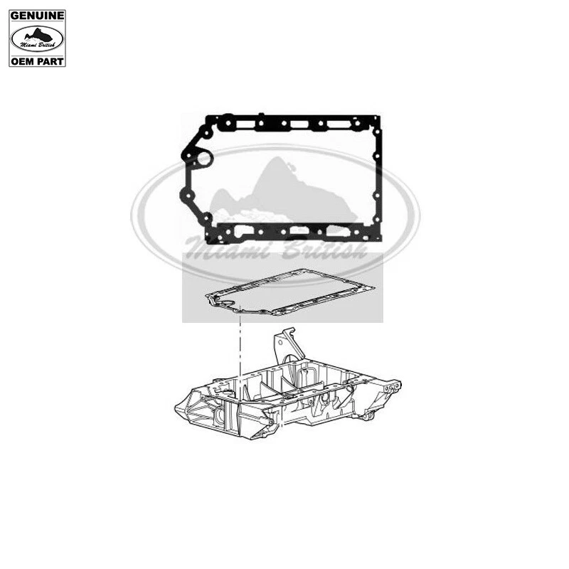 ПРОКЛАДКА МАСЛЯНОГО ПОДДОНА LAND ROVER ДИЗЕЛЬ 2,7 Л И 3,0 Л ДИАПАЗОН LR3 LR4 RR SPORT LR005994 OEM - Изображение 1 из 1