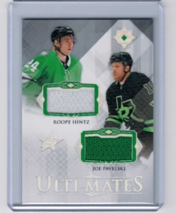 2023-24 Ultimate Collection Roope Hintz Joe Pavelski Ulti-Mates Jersey - Picture 1 of 1