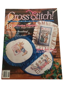 Cross Stitch Magazine Hot Bread Rabbit Family Matilda Dolly Pretty Bookmarks - Picture 1 of 19