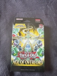 Yu-Gi-Oh! TCG Age of Overlord 3 Booster Pack Bundle - 1. Edition - Neu & Sealed - Bild 1 von 2