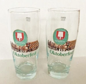 2) 20 oz. Spaten "Oktoberfest" Biergläser - Bild 1 von 3