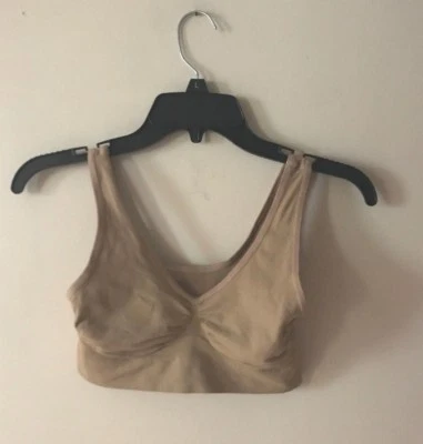 SUJETADOR BEIGE CUELLO EN V TALLA M NUEVO SIN ETIQUETAS Foto 1 de 2