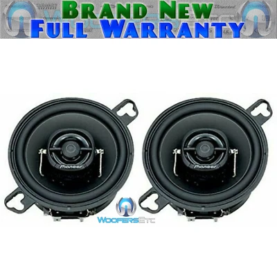 ALTAVOCES ESTÉREO COAXIALES TWEETERS AUDIO BIDIRECCIONALES PIONEER TS-A878 COCHE 3.5" 60W NUEVOS Foto 1 de 4