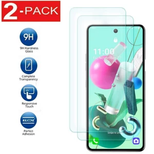 2 confezioni proteggi schermo vetro temperato premium 9H per LG K92 5G - Foto 1 di 6