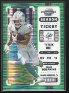 2022 Panini Contenders Optik Fußball grün Pulsar Preis #46 Tyreek Hill #05/30 - Bild 1 von 2