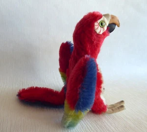 STEIFF PAPAGEI "LORA" aus MOHAIR 12 cm groß - Bild 1 von 10