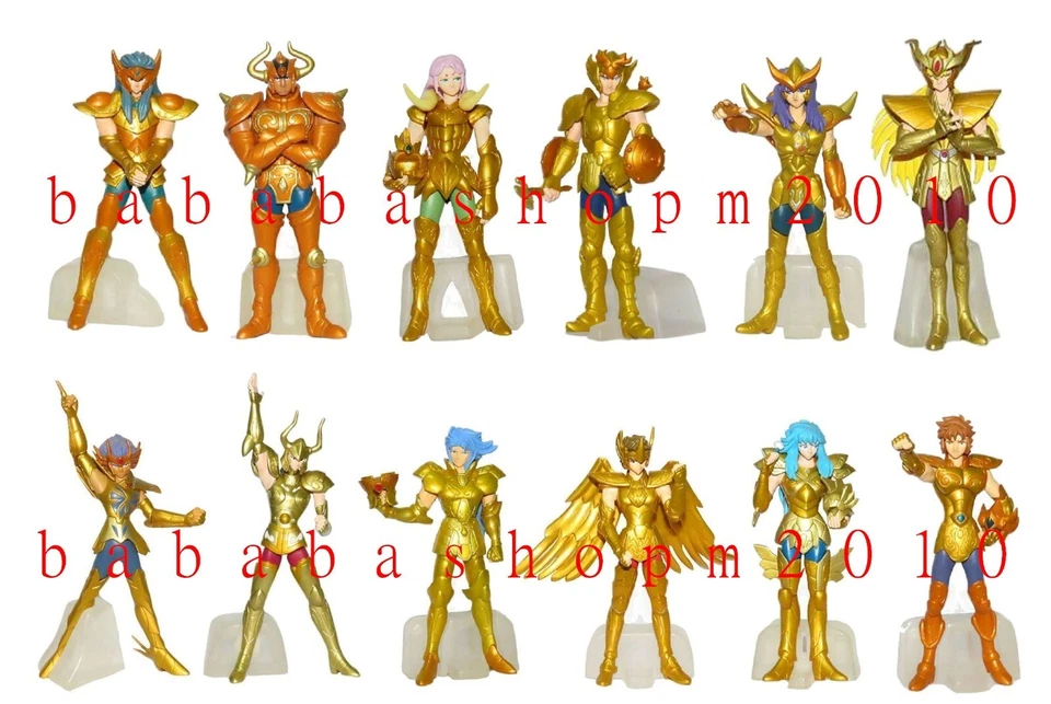 Figura Horóscopo Tela Dorada Bandai Saint Seiya gashapon (juego completo de 12 figuras) Foto 1 de 4
