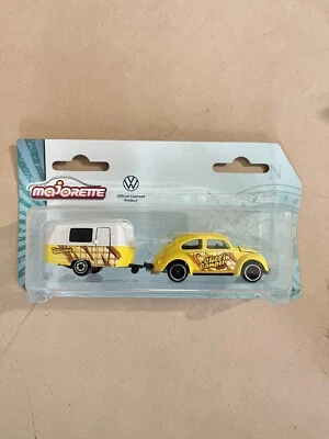 Majorette - Remolque Volkswagen Beetle y cámper 1:64 (1997) Foto 1 de 3