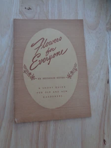 Flowers for Everyone by Heinrich Meyer SC 1946 - Imagen 1 de 1