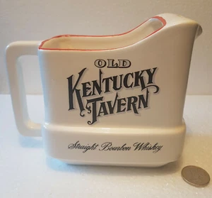 jarra - water - jug pichet - OLD KENTUCKY TAVERN STAIGHT BOURBON WHISKEY - Foto 1 di 4