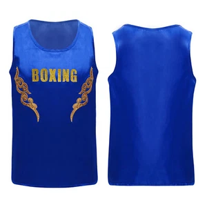 Kids Boys Vest Casual Tank Top Sleeveless T-shirt Activewear Waistcoat Tumbling - Picture 1 of 47