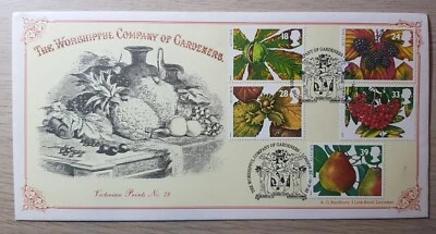 GB Limited Edition #144 of 500 FDC: Bradbury; Worshipful Company of Gardeners - Image 1 of 4