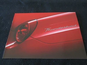 Ford Thunderbird 2002 folleto de ventas Early T-Bird catálogo brillante de EE. UU. 02 Tbird - Imagen 1 de 5