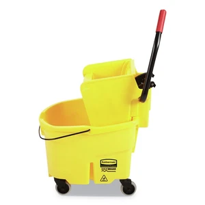 RCP FG748000YEL WaveBrake 2.0 26 qt. Plastic Bucket/Wringer Combos - Yellow New - Picture 1 of 5