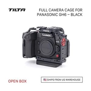 Tilta Full Camera Cage for Panasonic GH6 – Black (Open Box) - Picture 1 of 1