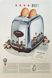 1939 Toastmaster Automatic Toaster Vintage Ad HIT - Picture 1 of 1