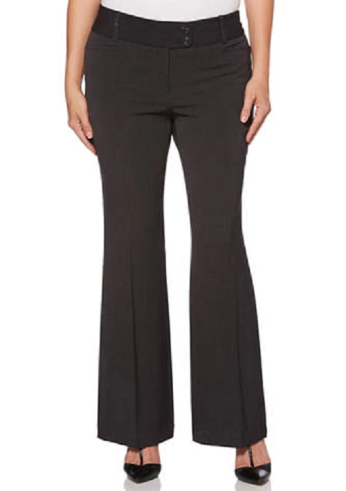 Nine West Black Yellow Shift Career Color Block Dress Size 16