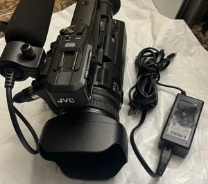 JVC GY-HM170U 12.4 MP 12x Optical 4K Ultra HD Camcorder - Picture 1 of 10