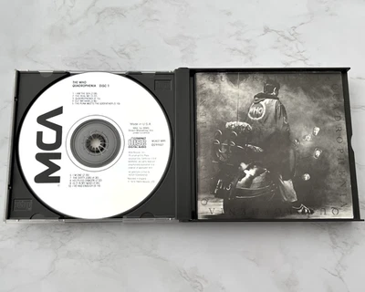 The Who Quadrophenia 2 CD EARLY JVC PRESS! MCAD2-6895 Pete Townshend RARE! OOP! - Image 1 of 4