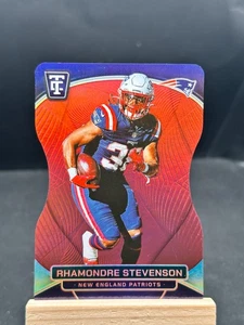 2024 Totally Certified Football- Rhamondre Stevenson- Die-Cut Red Mirror 036/175 - Picture 1 of 2