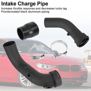 Intake Charge Pipe for BMW M2 M235i 335i 435i N55 F20 F30 RWD 2012-2016 Black * - Picture 1 of 11