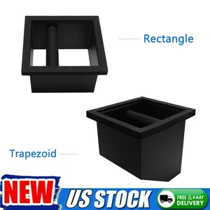 1pc Espresso Coffee Ground Knock Box Chute Bottomless Knocking Residue Box USA - Picture 1 of 16