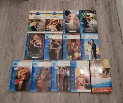 Lot de 13 livres Harlequin (14 romans) série AZUR - Photo 1/4