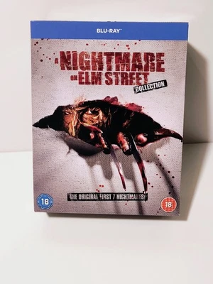 A Nightmare On Elm Street 7 Movie Film Collection Blu-Ray Box Set + Extras - Image 1 of 4