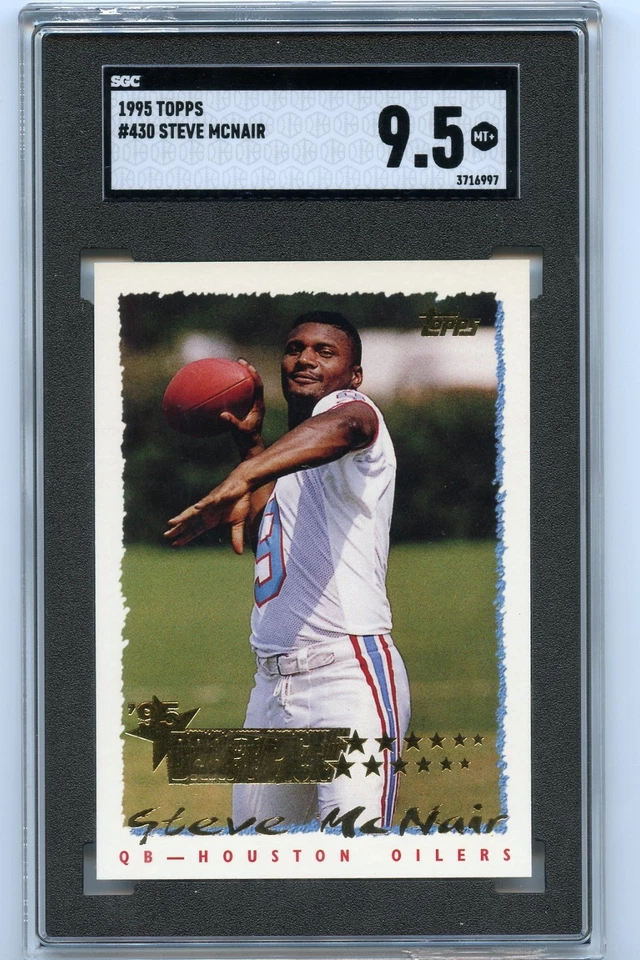 1995 Topps - Steve McNair #430 (RC) - Image 1 of 1