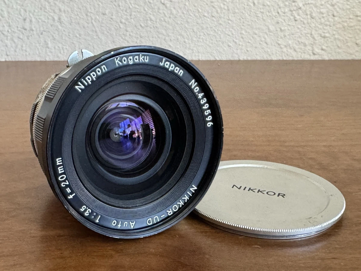 Nikon NIKKOR f/3.5 Camera Lenses 20mm Focal for sale - eBay