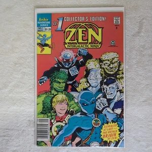 Cómic Zen Intergalactic Ninja #1 Quiosco 1992 Archie Adventure Series - Imagen 1 de 7