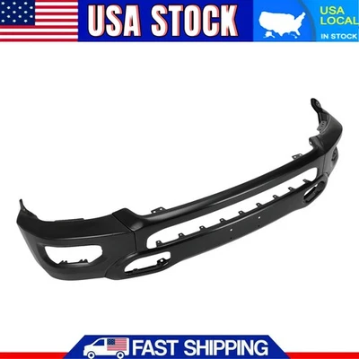 Front bumper face bar For 2019 2020 2021 2022 2023 2024 Dodge Ram 1500 Steel - Image 1 of 4