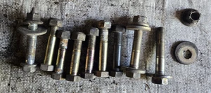 90-96 Nissan OEM 300zx z32 brazo de control trasero pernos inclinables (ver descripción) - Imagen 1 de 5