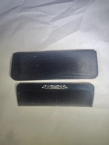 Peine negro vintage Stanley con estuche original - Imagen 1 de 2