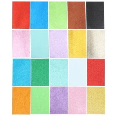 20pcs Self-adhesive Foams Sheets A4 DIY Craft Foams Non-adhesive Craft Sheets - Image 1 of 4