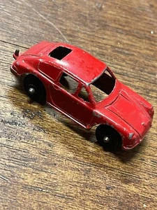 Tootsie Toy car, Metal Porche, red paint - Picture 1 of 4