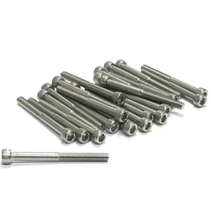 (PKG of 25) 8-32 x 1-3/4" Socket Head Cap Screw, PARTIAL THREAD, 18-8 Stainless - Picture 1 of 2