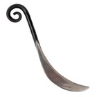 Mittelaltermesser geschmiedet mit eingerolltem Griff - Messer Mittelalter Eisen
