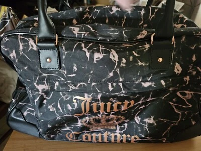 Juicy Couture | Large Travel Bag Luggage  Has Wheels NWT Adjustable Handle . - Image 1 of 4