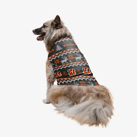 Cincinnati Bengals NFL Forever Collectibles Dog Sweater Cover