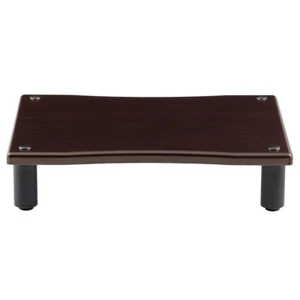 Audio Video Amp Verstärker Media Equipment Komponenteneinheit Ständer Holz Espresso - Bild 1 von 6