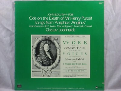 John Blow - Ode on the Death of Mr. Henry Purcell/Amphion Anglicus - ABCL-67004 Foto 1 de 4