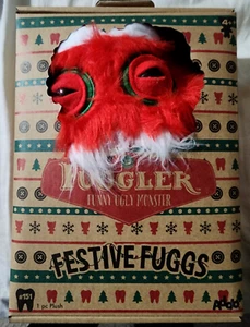 FUGGLER FESTIVE FUGGS SANTA 🎅🏻 FUNNY UGLY MONSTER LIMITED NEW TOY SHIPS ASAP - Picture 1 of 1