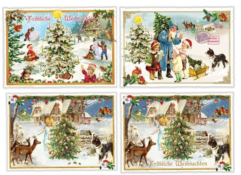 Edition a thousand beautiful * Christmas * postcard * nostalgia motifs * A6 - Image 1 of 1