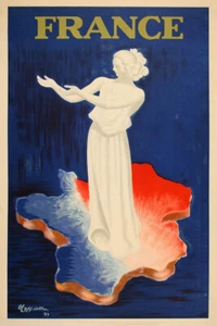 1937 Visit France Country - Vintage Style Travel Wall Art Home - POSTER 20"x30" - Picture 1 of 3
