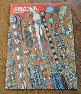 Vintage March 1975 Arizona Highways Magazine, Southwest Jewelry issue, VG Cond - Bild 1 von 11